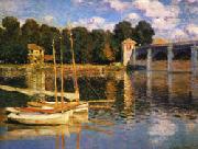 Claude Monet, The Bridge at Argenteuil